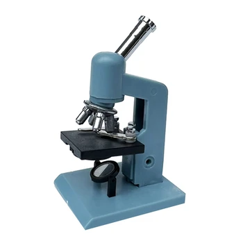 1 Iestatiet Namiņš Mikroskopu Miniatūras Laboratorijas Iekārtas Statīvu Laborator Rotaļlietas Piederumi Apdares