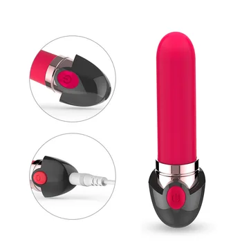 10 Ātrumiem Mini Bullet Vibrators Sievietēm Ūdensizturīgs G Spot Klitora Stimulators Aaa Baterijas Vibrators Pieaugušo Seksa Rotaļlietas Sieviete