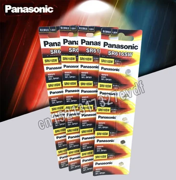 100% Oriģināls Panasonic 20pcs SR621SW Sudraba Oksīds Skatīties 6.8 mm*2.1 mm AG1 364 164 D364 L621 GP364 Poga Šūnu Monētas Bateriju
