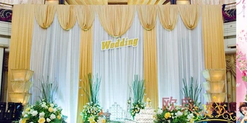 10ft*20ft kāzu fons Vairumtirdzniecības skatuves aizkars Ar Laupījums skatuves dekorācijas