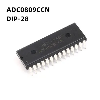 10PCS/DAUDZ ADC0809CCN 8-bit analog-to-digital A/D converter chip-line DIP-28 plašu ķermeņa Sākotnējo Jaunu Noliktavā
