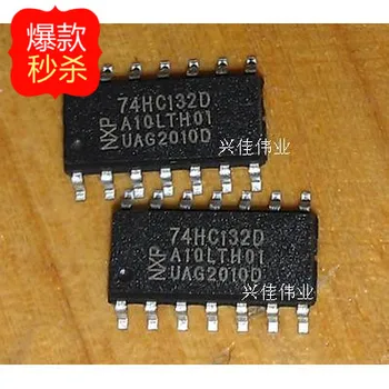 10PCS jauno patch 74HC132D 74HC132 NAND vārtiem CMOS loģika IC Inverter SOP-14