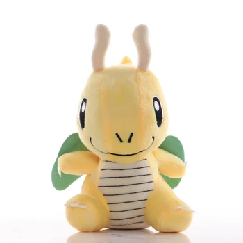 1gb 20cm TAKARA TOMY Pokemon Dragonite Plīša Rotaļlietas Lelles Mīkstas mīkstās Rotaļlietas, lai Bērniem, Bērniem Dāvanas