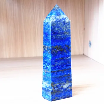 1gb dabiskās kvarca kristāla Lapis lazuli stonewand dabīgā akmens un minerālu Ziemassvētku mājas dekorēšanai dāvanas