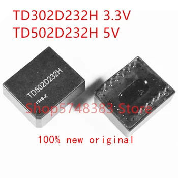 1GB/DAUDZ 100% jaunu oriģinālu TD302D232H TD502D232H Dual ātrgaitas RS232 izolētas raiduztvērēju modulis