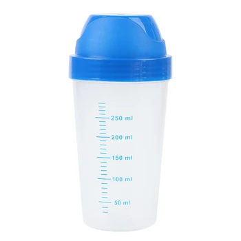 1pc 300ml Pārredzamu Shaker Bottle Radošo Milkshake Proteīna Pulvera, Sajaucot Pudeles Kratīšanas Kausa Praktisko Ūdens Pudeli Drinkware