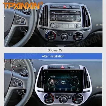 2 Din Carplay Android Radio Uztvērējs Multivides Stereo Hyundai I20 2008 2009 2010 2011 2012 2013 2014 Auto Video Galvu Vienības