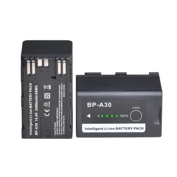 2 Pack BPA30 BP-A30 Akumulatoru Canon EOS C200, C200B, C220B, C300 Mark II, C500 Mark II, CP200L, C700 PL Kamera