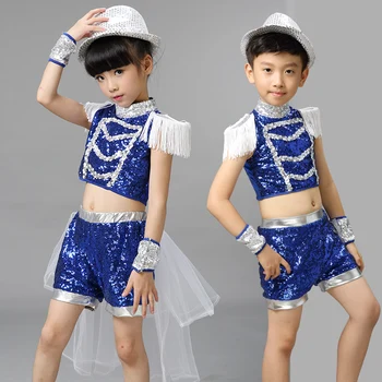 2016 Jauns Bērnu Deju Drēbes, Bērnu Tērpu, Skatuves Tērpu Darbības Apģērbu Džeza Dancewear Balles Valkā