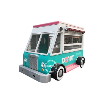 2022. gadam Eiropas Standarta Fast Food Kravas Ratiņi saldējums Mobilo Elektriskā Piekabes Ēdināšanas Kravas automašīnas Pārdošanā