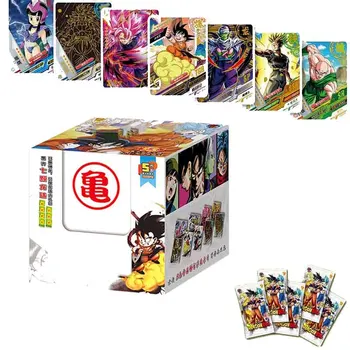 2022 Japāņu Anime Dragon Ball Ziemassvētku Super Sayayin Heros Tirdzniecības Kāršu Spēle Kolekcija Kartes, Rotaļlietas Bērniem