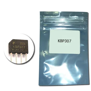 20PCS KBP307 diode tilta taisngriezis 3A 1000 V, jaudas diodes electronica componentes diodes taisngriezis KBP 307 GBJ-4