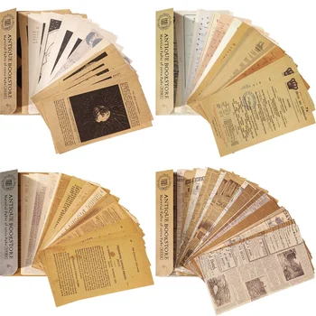 240 Gabali Vintage Albums Papīra Vintage Journaling Scrapbooking Materiāli Papīrs Vēstuli Dekoratīvās Mākslas Amatniecības