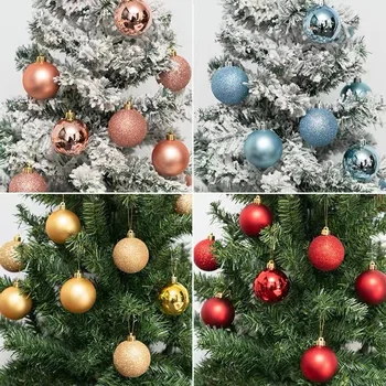 24pcs 3cm Ziemassvētku Eglīte Dekori Bumbu Spīguļi, Zelts, Sudrabs Plastmasas Karājas Kulons Rotājumi Mājās Ziemassvētki Koku Vainagu Ornaments