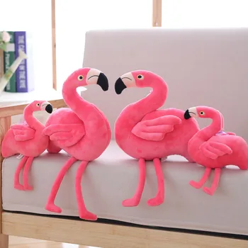 25cm Flamingo Plīša Rotaļlietas, kas Pildīti ar Putnu Mīksta Lelle Rozā Flamingo Kāzu Dāvanu Augstas Kvalitātes Mīksto Dzīvnieku Rotaļlietas, Dāvanas Meitenēm Bērniem