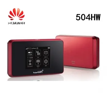261Mbps Cat6 Kabatas WiFi 504HW Huawei 4G Modemu, WiFi Maršrutētājs Atbalsta LTE FDD B1/B3/B8/B41