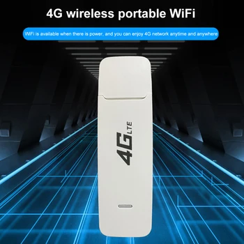 4G LTE Āra Hotspot SIM Kartes Slots 2.4 G 150Mbps Bezvadu WiFi Adapteri Multi-Band Mobilo Platjoslas ES par Auto Office Home