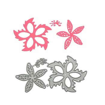 5-Ziedlapiņu Zieds Bauhinia Modelis Griešanas Mirst Ziedu Scrapbooking Roku Darbs Kartes Albumu Dekorēšanas Amatniecības Papīra Griezējs Pelējuma