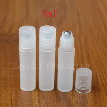 5ml empy roll plastmasas pudeles parauga smaržu rullīti uz flakona mazo 5cc smaržas konteineru ēteriskās eļļas pudeles acu krēms pot