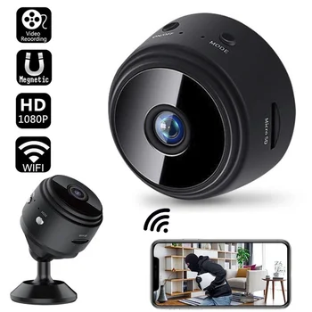 A9 Mini Wifi Kameru, 1080P Novērošanas Kameras Bezvadu Smart Home Videokamera Iekštelpu IP Camera Home Security Aizsardzības Monitors