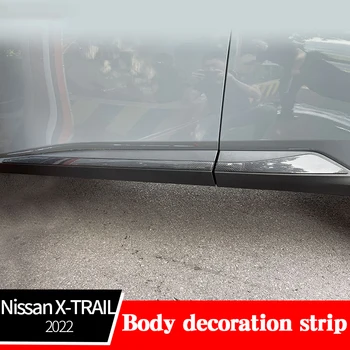 ABS Ķermeņa Durvju Apdare Priekš Nissan X-TRAIL 2022 Apdare, Ārpuse Aizsargā Uzlīmes pret Skrāpējumiem Piederumi