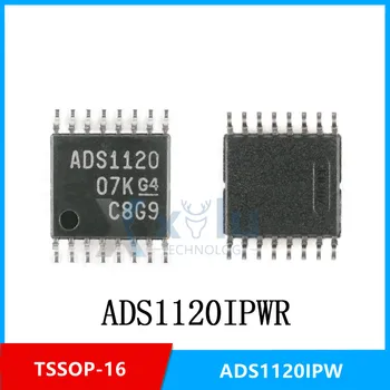 ADS1120IPWR ADS1120IPW sietspiede ADS1120 16 bitu ADC, A/D pārveidotājs TSSOP-16
