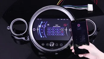 Android 10.0 64GB Auto GPS Navigācijas Multimediju Atskaņotāju R56 Mini R60 Cooper 2007-2014 Auto Radio Stereo Galvas Vienības