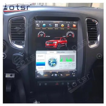 Android Auto Radio Multimediju Atskaņotājs, Stereo Dodge Durango 2012 2013 2014 2015 2016 2017 2018 2019 GPS Navi Vadītājs Vienību Nr. 2 din