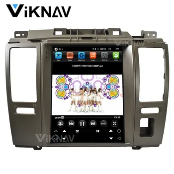 android vertikāla ekrāna auto GPS, radio, DVD atskaņotāju Nissan TIIDA 2006 2007 2008 auto video multimedia player 10.4 collu