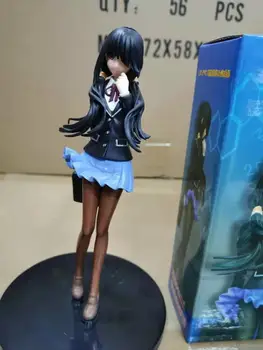 Anime Datums Dzīvot Tokisaki Kurumi Skolā Vienotu Ver. PVC Rīcības Attēls Kolekcionējamus Modelis Rotaļlietas Lelle 26CM
