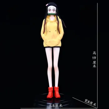 Anime Demon Slayer Attēls Peldkostīmu Moderns Zīmola Kamado Nezuko Pieaugušo Meitene PVC Rīcības Attēls Kolekciju Modelis Rotaļlietas Lelle Bērniem Dāvanas