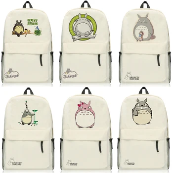 Anime Miyazaki Hayao Totoro Mugursoma Cartoon Somas Oksfordas Students Skolas Soma Unisex