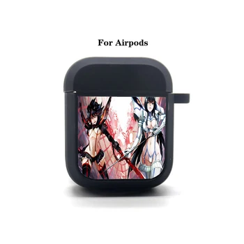 Anime NOGALINĀT la NOGALINĀT AirPods lietu Vāku Apple AirPods Austiņas soma Mīksta Silikona Bluetooth Aizsardzības Austiņas Gadījumā