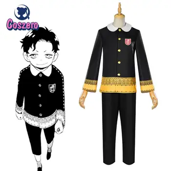 Anime SPIEGU ĢIMENES Damian Desmond Cosplay Tērpu Halloween Vīrieši Formas tērpos Melnā Eden Akadēmijas Uzvalks