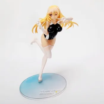 Anime Toaru Kagaku Nav Railgun Shokuhou Misaki Peldkostīmu PVC Rīcības Attēls Kolekcionējamus Modeli, Lelle, Rotaļlieta, 24cm