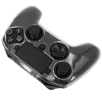 Anti-Slip Crystal PC Caurspīdīgs Aizsardzības Uzskaites Ādas Gadījumā Cietais Apvalks DATORA Vāks PS4 Elite PS 4 Nacon 2 Spēļu Kontrolieri