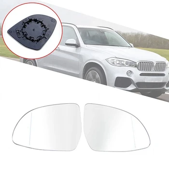 Apsildāmi Sānu Atpakaļskata Spogulis, Stikla Anti-Glare Spogulis, Objektīvs-BMW X3 G01 X4 F26 G02 X5 F15 G05 X6 F16 G06 2014 2015-2020