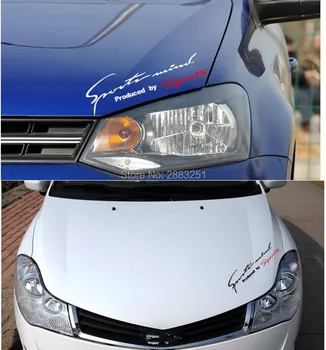 Atstarojoša Lampas, Uzacu Sporta Stils Pārsega priekšējo lukturu uzlīmes Ford mondeo kugas fiesta Focus2 3 ecosport kodolsintēzes Piederumi