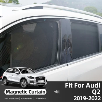 Audi Q2 GA 2019-2022 Magnētisko Auto Sānu Logu Saulessargs Acs Vasaras Sauli Ēnā Vairogs Sejsegu Auto, Aizkars