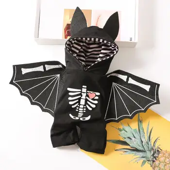 Audums Jauki Black Bat Cosplay Kostīmu Universālā Pet Kostīmi, Smieklīgi Kaķi