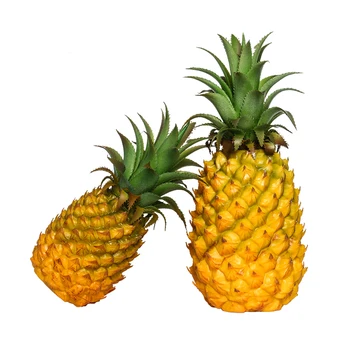 Augstas imitācijas, mākslīgu Viltus ananas Augļu mākslīgo ananāsu&mākslīgie plastmasas viltus imitētu ananāsu