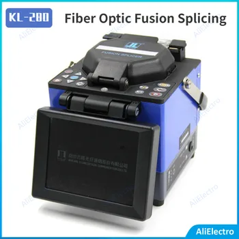 Augstas kvalitātes Jilong KL-280 Optisko Šķiedru Sintēzes Līmēšana Mašīna, LCD Ekrāns Flex Cable core saskaņošana optisko kodolsintēzes salikšanas mašīnas