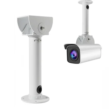 Balta, I-Tipa Uzraudzības Vertikālā Pacelšanas Leņķis Alumīnija Sakausējuma Pagarināt Sabiezējumu Uzraudzības CCTV Kameras Montāžas Kronšteins