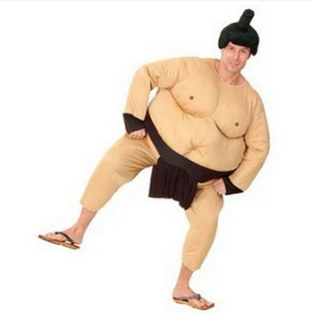 bezmaksas piegāde kleita Halloween tērps vīriešiem posma spēli parādīt pieaugušo Japāņu Sumo tērpu tauku kostīms