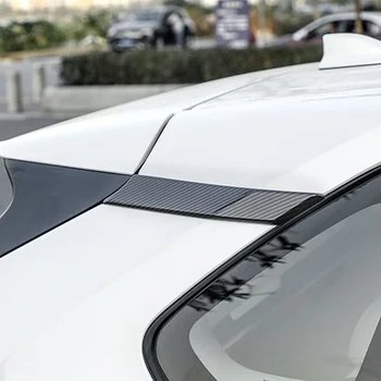 BJMYCYY 2GAB/UZSTĀDĪT Oglekļa šķiedras ABS dekoratīvās uzlīmes uz auto C-balsts Toyota RAV4 XA50 XA50 2019 2020