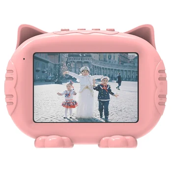 Bērniem Kamera forFor zēni un meitenes.3.5 Collu Ekrāns, Video Ieraksti, Modernizētas Bērniem Digitālās Kameras Toddler Rotaļlietas Dzimšanas Dienas Dāvana
