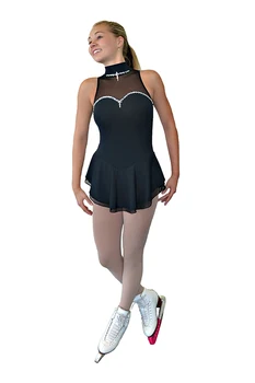 Bērniem Slidošana Kleitu Konkurss Jauno Modes Zīmolu daiļslidošanas Apģērbi Sievietēm DR3393
