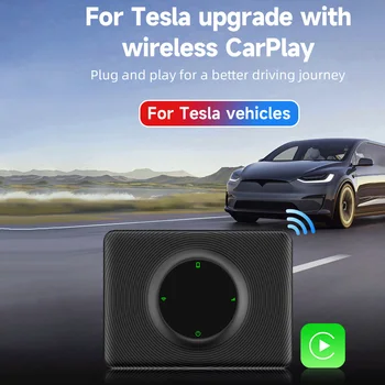 Carlinkit Bezvadu CarPlay Auto, Play Bezvadu Adapteri EAU/ NA/JP Versija OEM TESLA Jauninājums Tesla Visas Sērijas Modelis 2023
