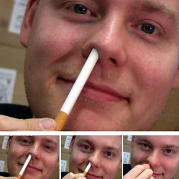 Cigarešu Augšu Deguna Burvju Triki Posmā Slēgt Magia Cigarešu Parādās Magie Mentalism Ilūziju Veidojums Aksesuārus Palaidnība Rotaļlietas