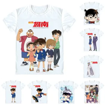 Coolprint Anime Krekls Detective Conan Gadījumā, Slēgts T-Krekli Ar Īsām Piedurknēm Jimmy Kudo Rachel Moore Cosplay Motivs Hentai Krekli
